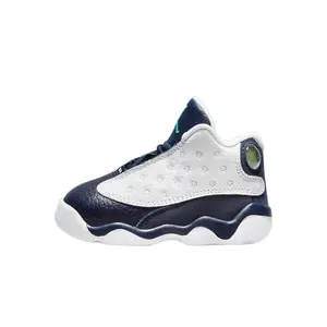 Toddler's Jordan 13 Retro "Obsidian" Wt/Dk Powder Blu-Multi (DJ3004 144)