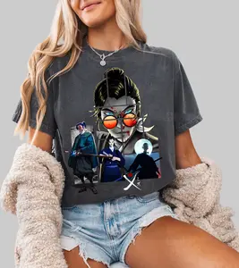 Blue Eye Samurai Mizu Anime art Character T-Shirt