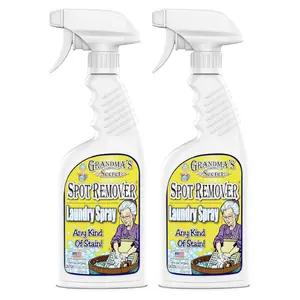 Grandma's Secret Spot Remover Laundry Spray -Chlorine, Bleach & Toxin-Free Stain Remover -  Oil, Paint, Blood & Pet Stains Household Cleaner Cleaning All-Purpose Scented