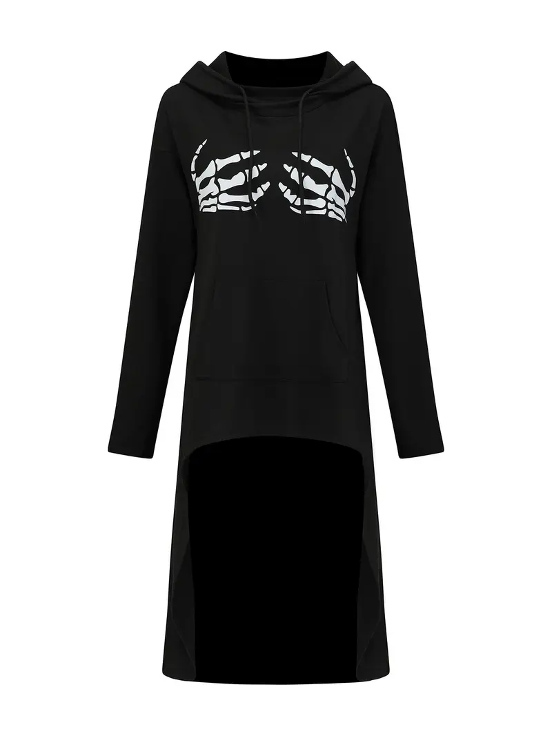 chinese dress ladies Bree Hooded Sweatshirt Dress