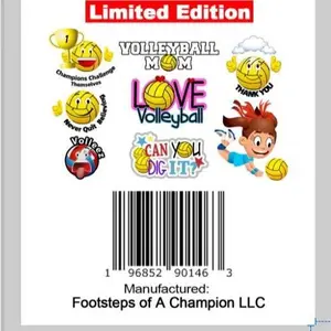 Volleez Volleyball Shoe Charms