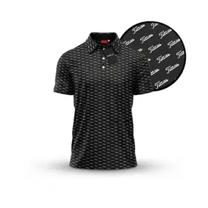 Casual Black Titties Graphic Golf Polo Shirt for Men Streetwear Statement Fashion Top for Daily