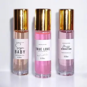 ATTRACTION ROLL-ON OIL TRIO SET:    TRUE LOVE, SUGAR BABY, MISS SEDUCTION