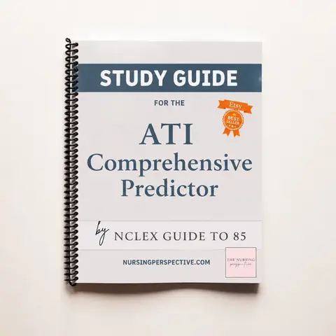 Hardcopy ATI RN Comprehensive Predictor Study Guide ©