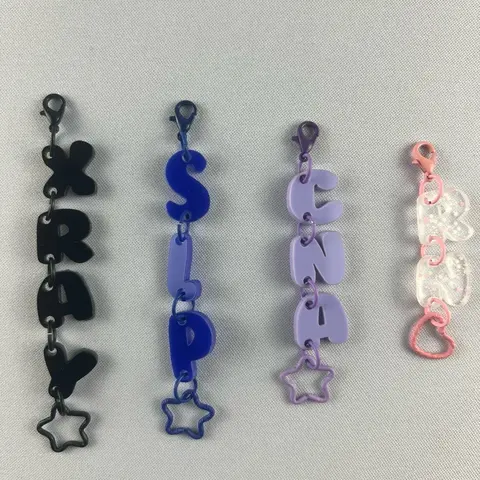 Custom Badge Charm - Personalized Accessory for badge or Keyring