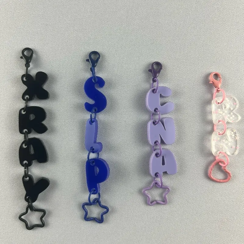 Custom Badge Charm - Personalized Accessory for badge or Keyring