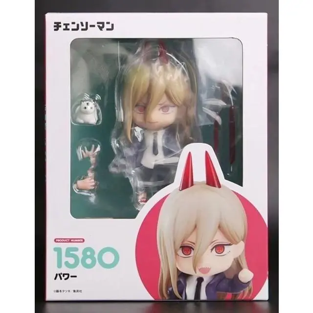 10cm in Height Chainsaw Man Japanese Anime Action Figure - Denji, Pochita, Power PVC Figurine, 280g Anime & Manga Adult Collection Model Toy