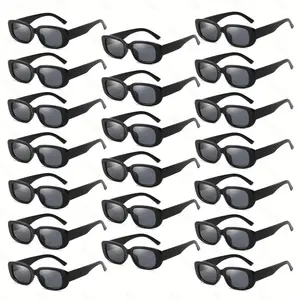 20 Pairs Retro Small Square Sunglasses, Classic Fashion Glasses, Perfect for Birthday Parties, Bridal Shower, Game Parties, Wedding Parties and Bachelorette party gifts