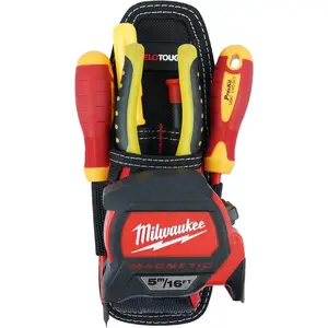 Small Tool Pouch with Belt Clip,Small Tool Holder Pouch, Min Work Organizer Tool Holster and Knife Holder