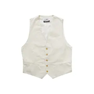 Supreme MM6 Maison Margiela Washed Cotton Suit Vest Cream (men) by StockX