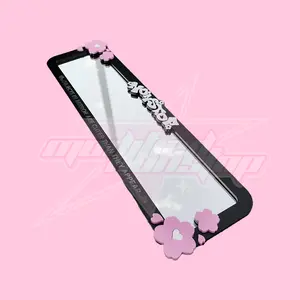 Pink Sakura Clip-on Rear View Mirror