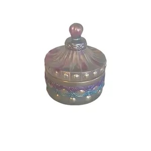 Handcrafted Keepsake, trinket container with lid