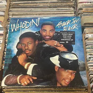 Whodini – Back In Black Vinyl Lp JL8-8407