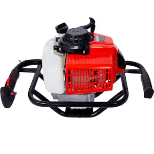Hdmw 2.7HP Post Hole Digger 63cc Gas-Powered 2-Stroke Auger Digging Drill Shaft Size 3/4" ,EPA certificated