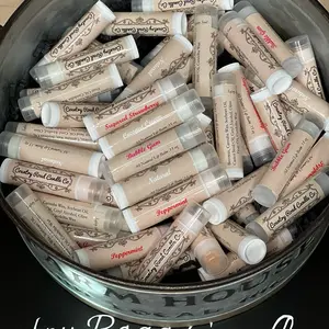 All Natural Lip Balm | Pick Your 3 Scents | Made With Natural Waxes & Premium Sweeteners Healthcare Coconut Smooth Beeswax Moisture