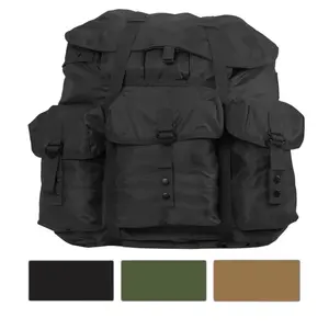 Rothco G.I. Type Large Alice Pack With Frame - 22x20x19 Inch High-Capacity Storage Waterproof Lining Comfortable Wear Active-Duty Specifications