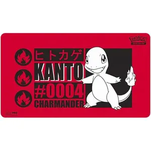 Ultra PRO - Charmander Playmat for Pokémon | TCG Oversized Mousepad Desk Mat Gaming Accessory Collectible Tournament Display Home Office Gaming Setup