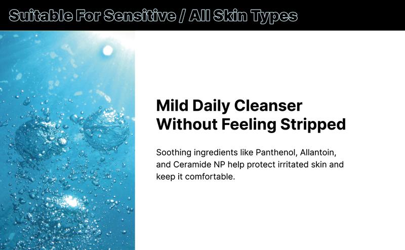 ROUND LAB 1025 Dokdo Cleanser 40ml Travel Size Facial Wash for Combination All Sensitive Dry Normal Skin Low Acidic pH Gentle Cleansing