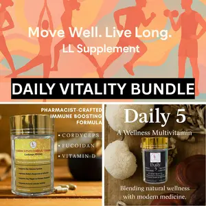 Daily Vitality Bundle: Daily 5 + Cordyceps FD1000