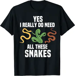 Pet Snake T Shirt Lover Ball Python Corn Reptile Boa Owner T-Shirt - Salvadorata Shop 58B07LBBM6RP
