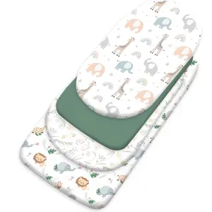 Cradle Bed and Bedsheet Set, Fitted Crib Sheets, Soft and Cozy Infant Sleep Solution, Perfect for Newborns and Babies, Toddler Bedding, Essential Baby Gear