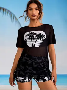 Women's Tankinis Set - Sports & Outdoor Swimwear, Surfwear & Wetsuits 2-Piece Swim Outfit for Beach Activities