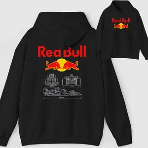 Energy Racing Team Hoodie, F1-Inspired Race Day Apparel, Unisex Motorsport Hoodie