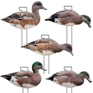 Final Approach Last Pass Wigeon Silhouette Decoys, 12 Pack
