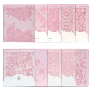 Lacupella Core Collection 10 Essential Cake Stencils + Storage System