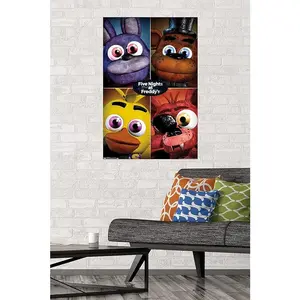 Five Nights at Freddy's - Quad Wall Poster, Premium Unframed Version