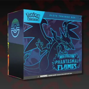 Pokemon Phantasmal Flames Elite Trainer Box - ME02: Phantasmal Flames (PFL)