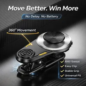 Nevex Mobile Gaming Joystick for iPhone & Android, Real Joystick Control for Precision Movement, Instant Response No Lag, Anti-Sweat Grip, Easy Clip No Battery, Universal Gaming Accessory for All Mobile Games