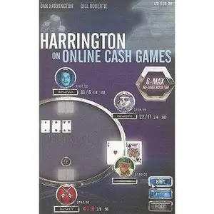 USED-Harrington on Online Cash Games: 6-Max No-Limit Hold 'em by Harrington, Dan (Paperback)