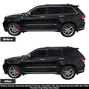 Crux Motorsports Window Chrome Delete Black out for 2011 – 2022 WK2 Jeep Grand Cherokee