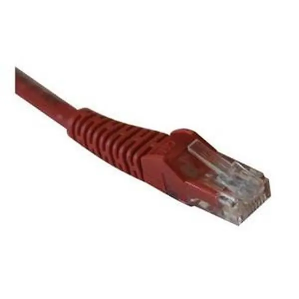 Tripp Lite N201-002-RD 2Ft Cat6 Ethernet Patch Cable, RJ45M Connector, for Computers & Data Transfer Needs, Ethernet Cable