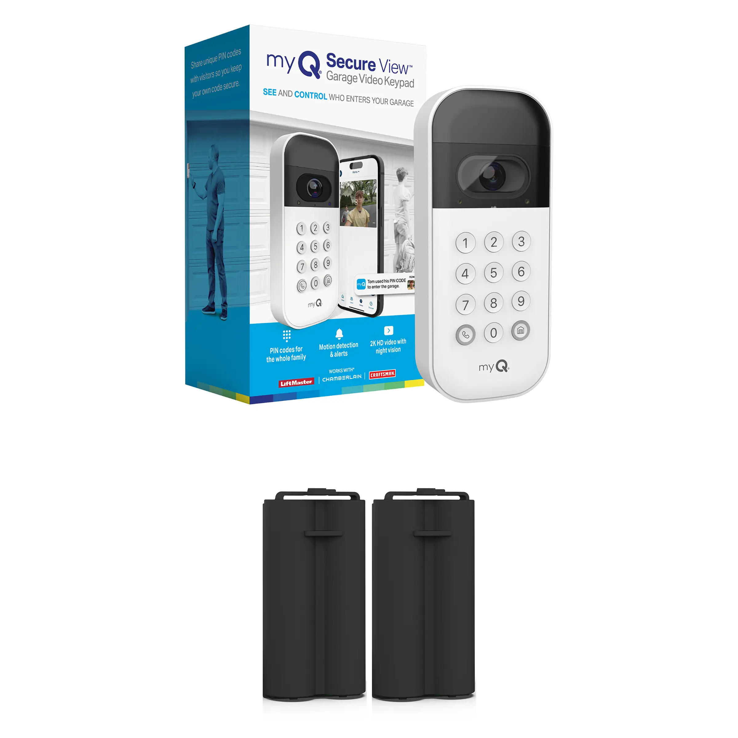 Video Keypad and Battery Bundle Video Keypad and Battery Bundle