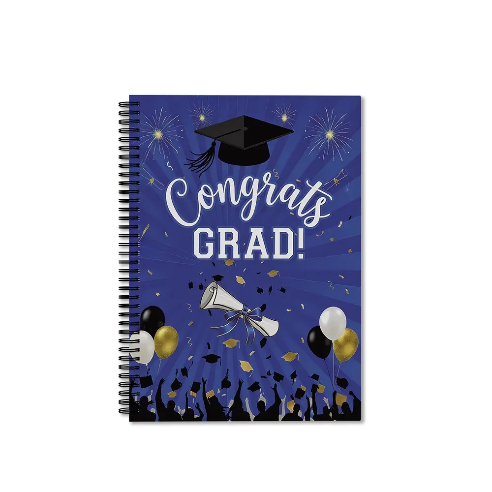 College Survival Gift Notebook, Travel Diary Notebook, Notebook for School, Refillable Journal - Money Holder with Coffee, Movie, Book, Travel & Essential Categories, Creative Memory Journal & Unique Graduation Gift for Students, Fill Blank Journal