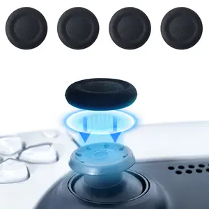 For PS5/PS4 Controller Thumb Grip Caps Anti-Slip Joystick Cover, Non-Skid Silicone Stick Caps, Protective Replacement Kit for PS4 and PS5 Controller Repair Game Parts Easy Installation