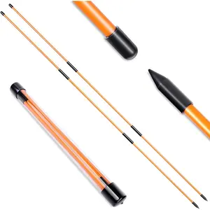 Professional Collapsible Golf Alignment Sticks, 48" Alignment Golf Stick Ideal for Aiming, Putting and Swing Practice