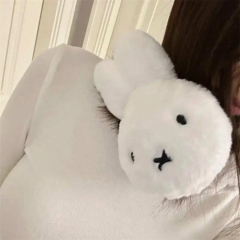 Miffy Solid Color Soft Plush Earmuff Creative Winter Warm Earmuffs Fashion Anime Ear Cover Outdoor Cold Protection Ear-Muffs New