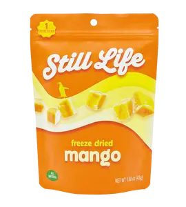 Freeze Dried Organic Mango - Healthy Snack Dry