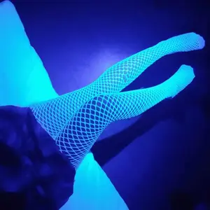 Glow in the Dark FIshnet Stockings For Dress -Up Fun!