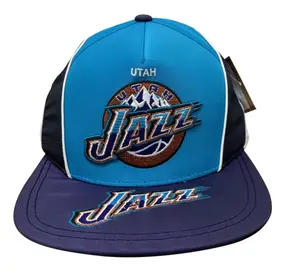 Mitchell & Ness Teal/Purple NBA Utah Jazz Freethrow HWC Snapback Hat