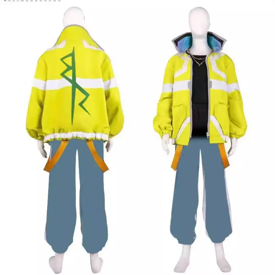 Game Anime David Martinez luce Punk Cosplay Costume Jacket Party Halloween Cosplay Costume 20 And 77 Punk