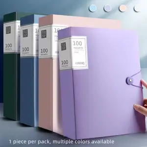 A4 File Folder Organizer, Transparent Insert Sheet Storage Bag, High Transparency Waterproof, Ideal for Home, School, Office Documents