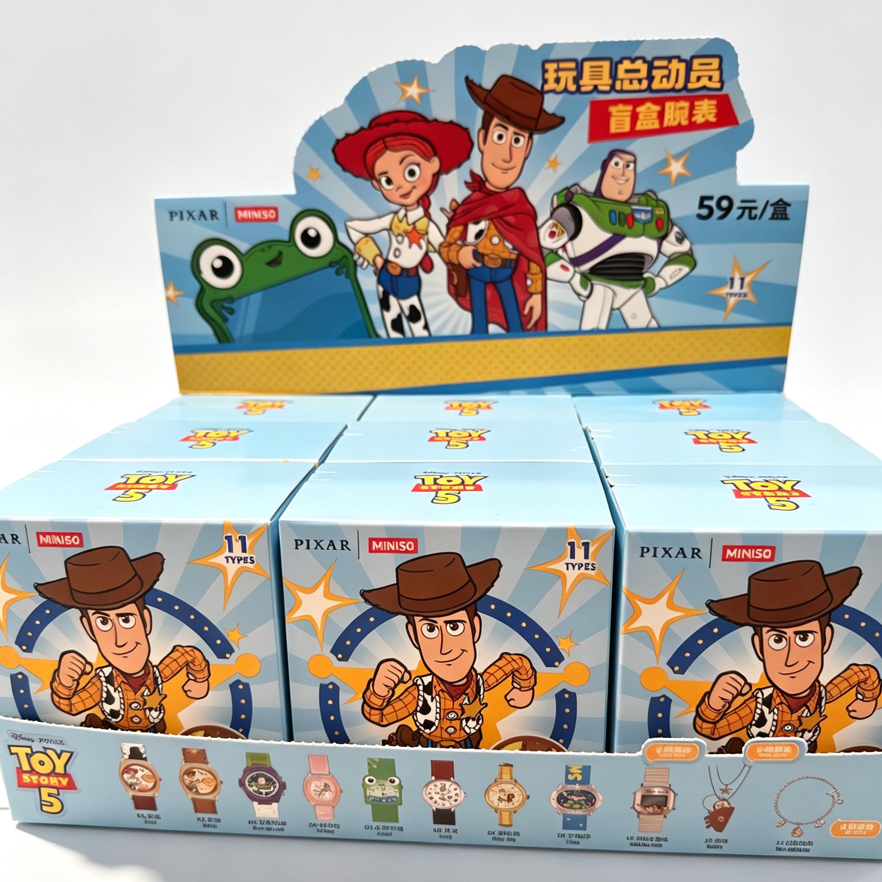 Disney Toy Story Collectible Blind Box Themed Watch - Lightweight Analog Quartz Watch, Colorful Soft Strap, Features Woody & Jessie, Single Sealed Randomized Box, Collectible Item, Unisex Fashion Accessory, Holiday Back To School Use, Accessories, Wristwa Disney Toy Story Collectible Blind Box Themed Watch - Lightweight Analog Quartz Watch, Colorful Soft Strap, Features Woody & Jessie, Single Sealed Randomized Box, Collectible Item, Unisex Fashion Accessory, Holiday Back To School Use, Accessories, Wristwa