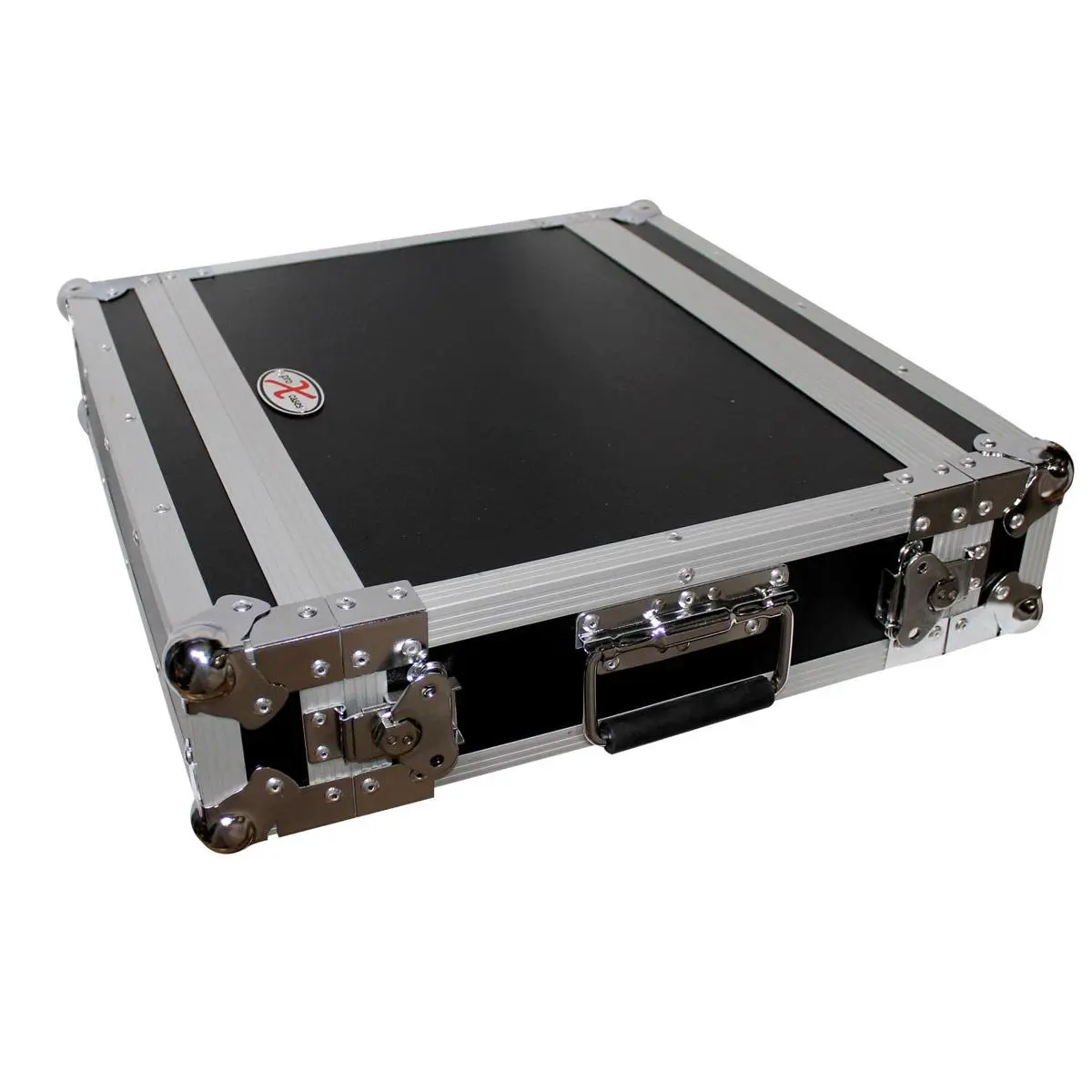 ProX X-2UE ATA-300 Style 2U Deluxe Effects Dual Rail Rack Case with Handles, 14" Deep