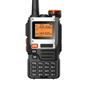 Baofeng UV-K6 Wireless Walkie Talkie Two Way Radio 999 Channels with NOAA and DTMF, 50km Range UHF VHF, Rechargeable Lithium Battery Included
