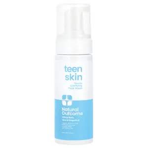 Natural Outcome Teen Skin, Gentle Clarifying Face Wash, 5 oz (150 ml)