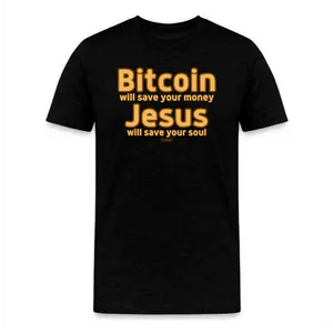 Jesus Will Save Your Soul Bitcoin T-Shirt